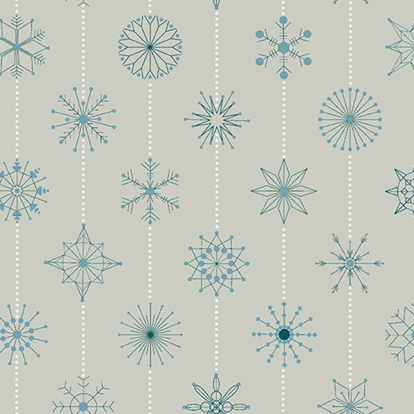 Snowflakes - Grigio