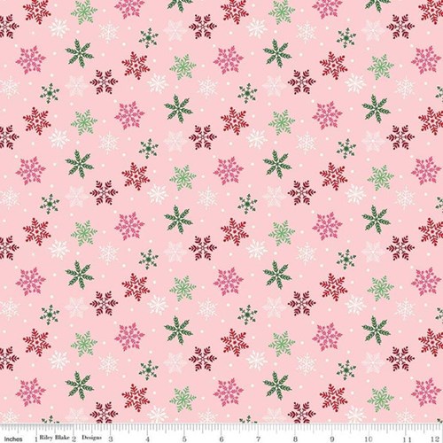 Snowflakes in Pink