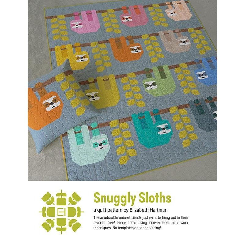 Snuggly Sloths Quilt Pattern | Elizabeth Hartman