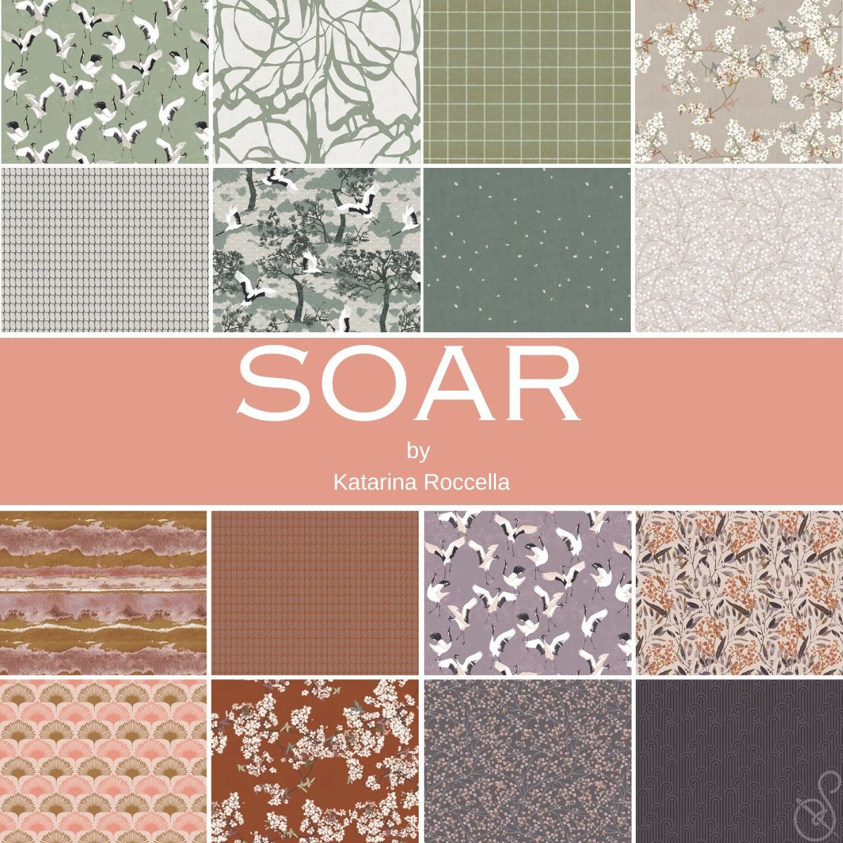 Soar Fat Quarter Bundle | Katarina Roccella | 16 FQs