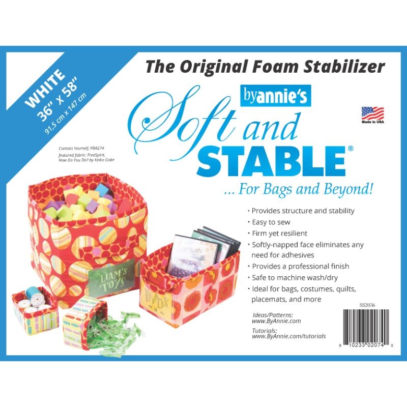 Soft and Stable Foam Stabilizer | ByAnnie - White 36"x58"