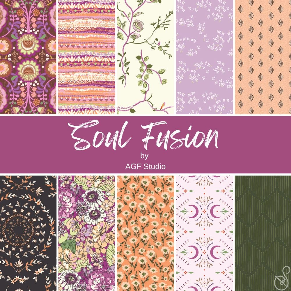 Soul Fusion Half Yard Bundle | AGF Studio | 10 SKUs