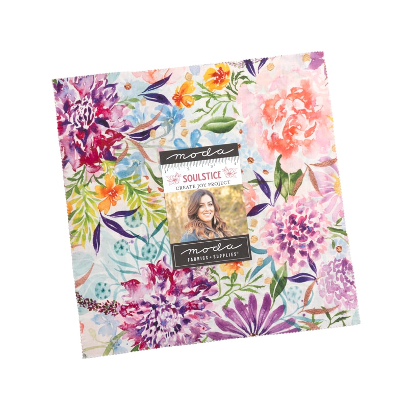 Soulstice Layer Cake | Create Joy Project | 42 - 10" Squares