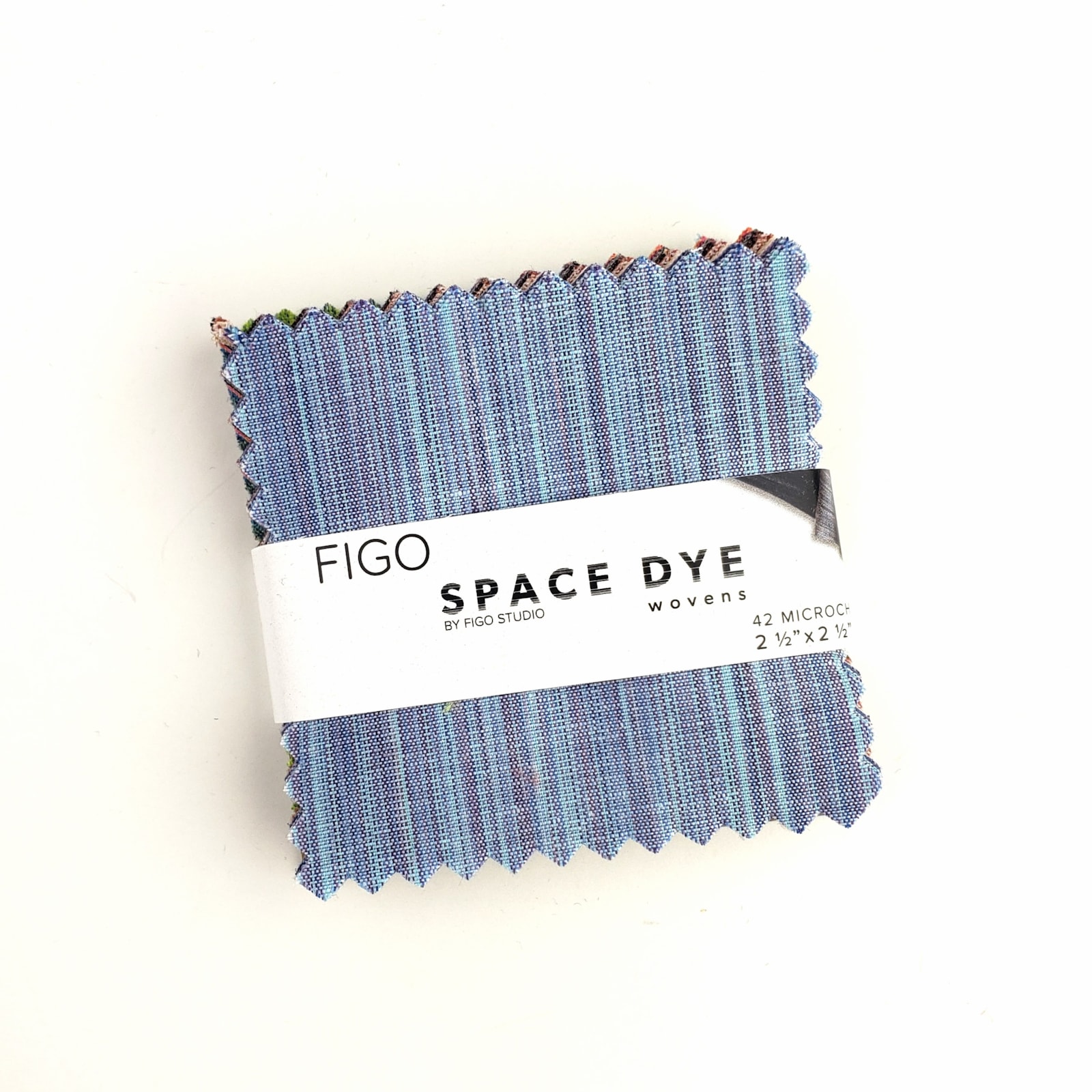 Space Dye Wovens Mini Charm Pack | FIGO Studio | 42 - 2.5" Squares
