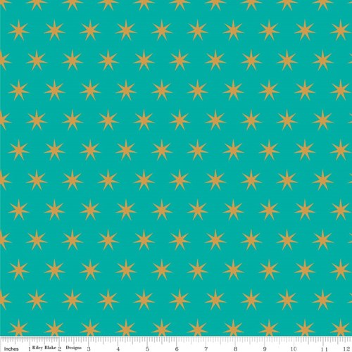 Sparkle Star in Teal