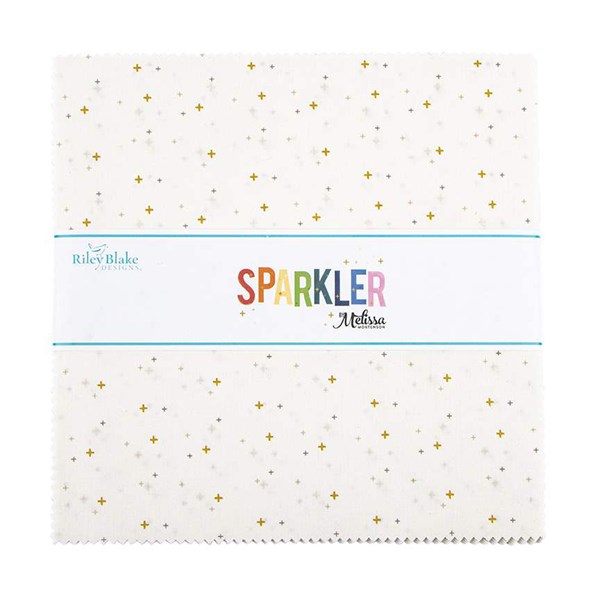Sparkler White Layer Cake | Melissa Mortenson | 42 PCs