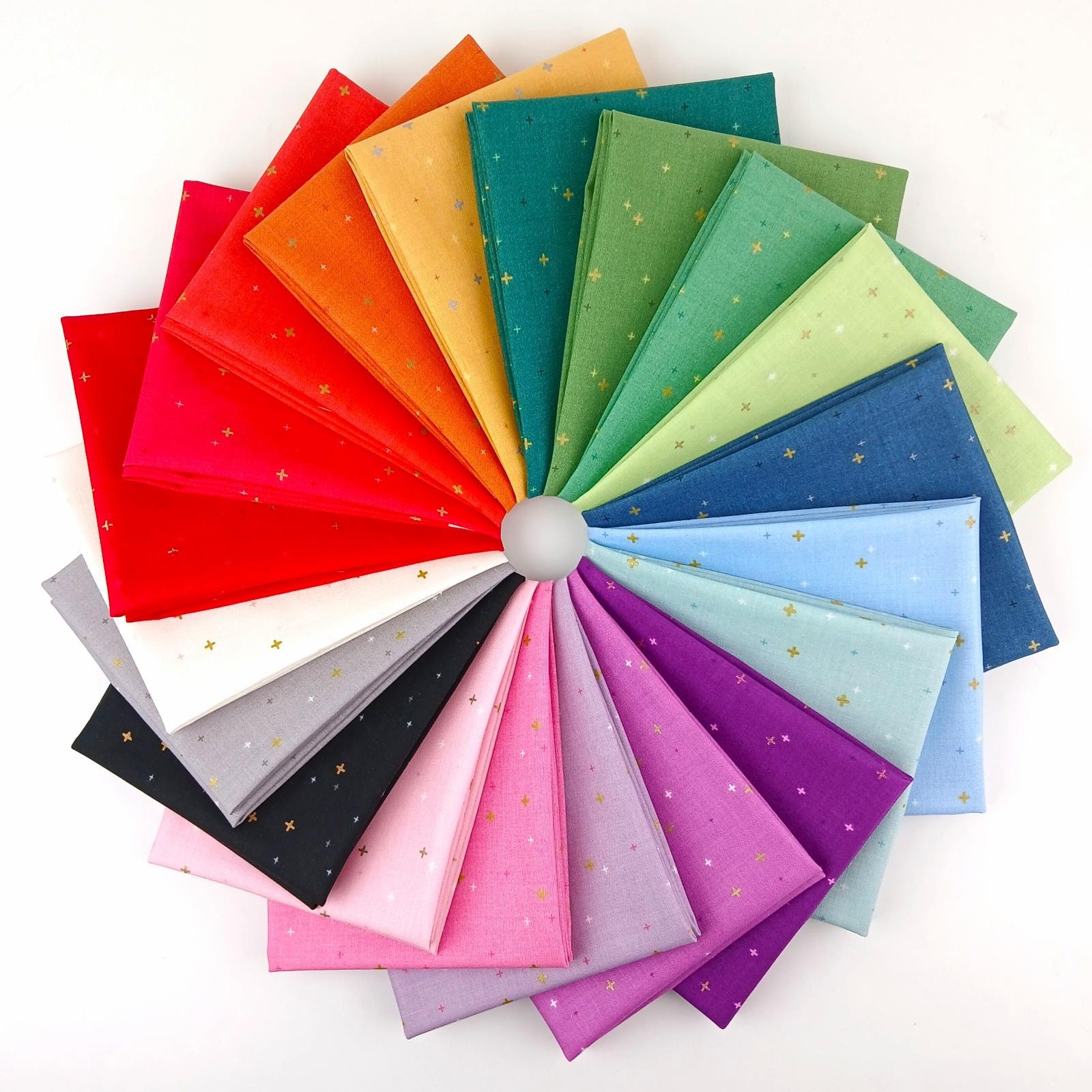 Sparkler Rainbow Fat Quarter Bundle | Melissa Mortenson | 20 FQs