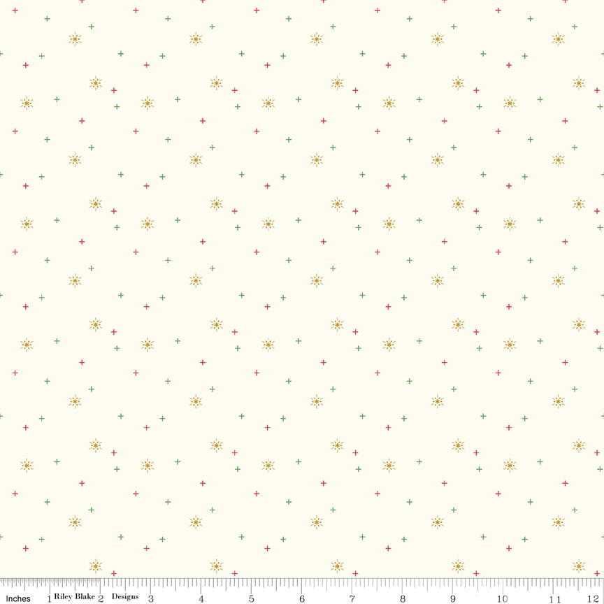 Sparkler Snowflake - Cotton