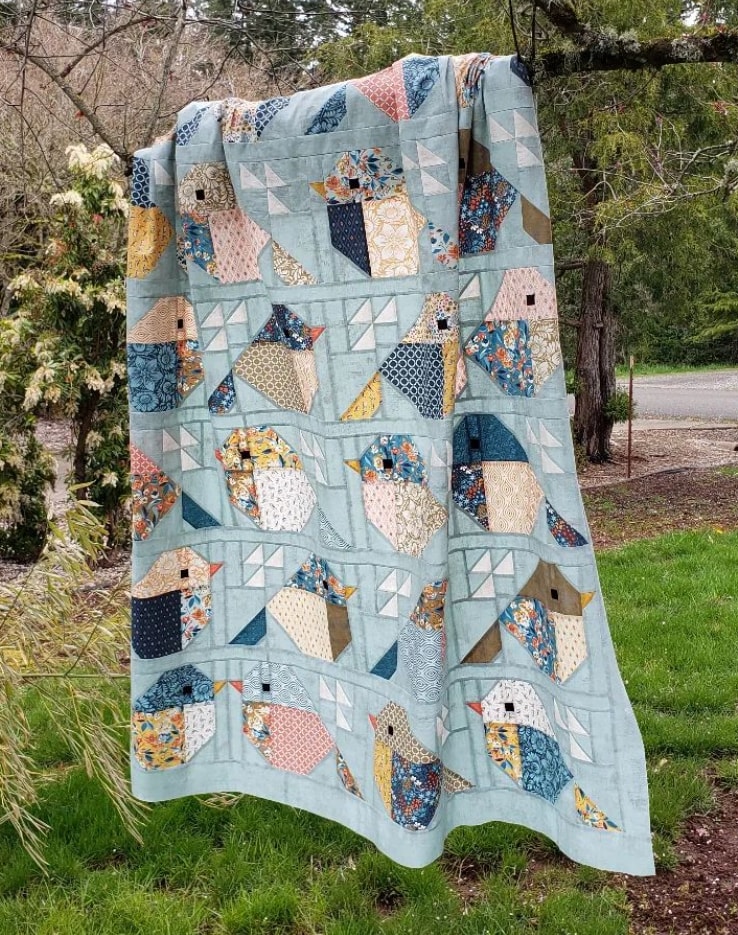 Sparrows Quilt Kit - INCLUDES PATTERN