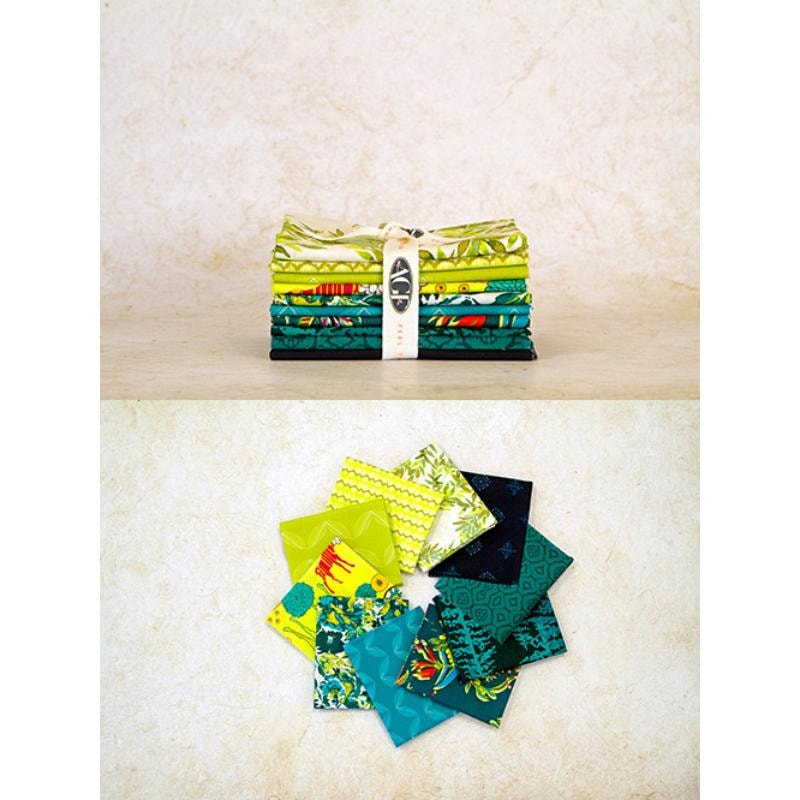 Spectrum Fat Quarter Bundle | Art Gallery Fabrics | 10 FQs - Lemon Dusk