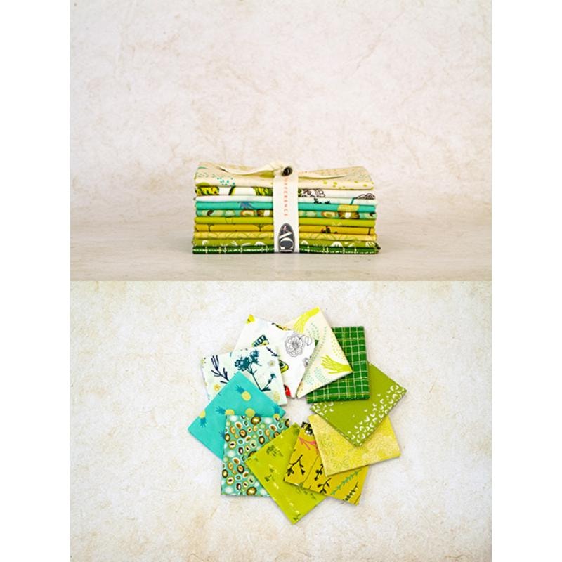 Spectrum Fat Quarter Bundle | Art Gallery Fabrics | 10 FQs - Island Breeze