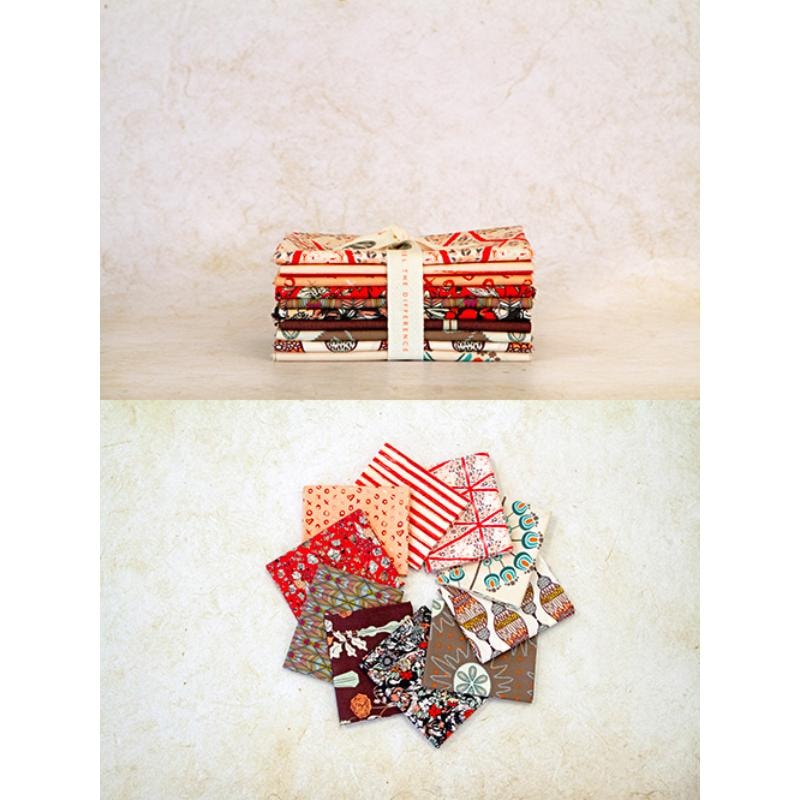 Spectrum Fat Quarter Bundle | Art Gallery Fabrics | 10 FQs - Vintage Bouquet
