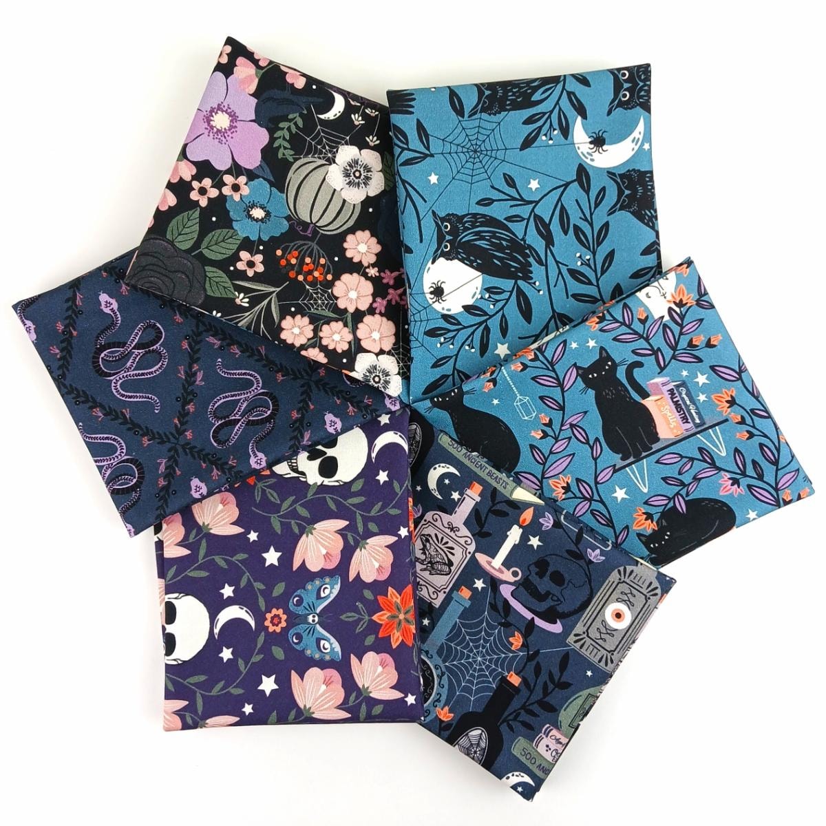 Spellbound Fat Quarter Bundle | Sally Mountain | 6 FQs