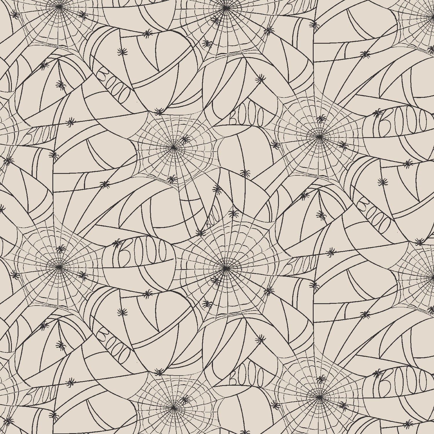 Spider Webs - Cream