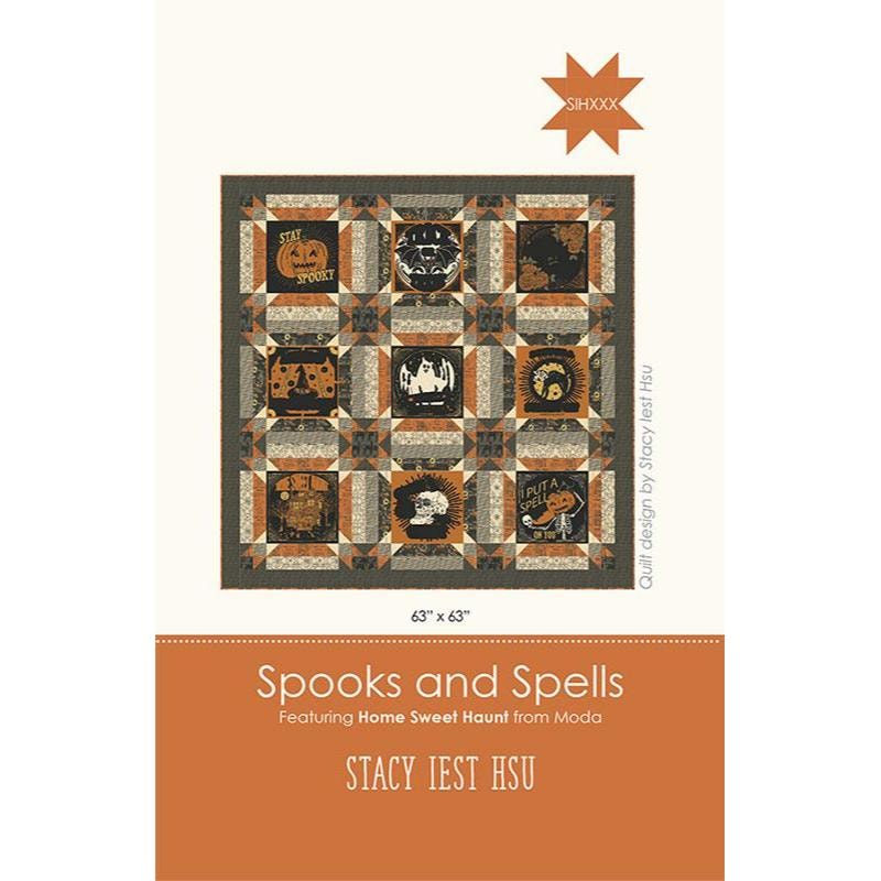 Spooks and Spells Quilt Pattern | Stacy Iest Hsu
