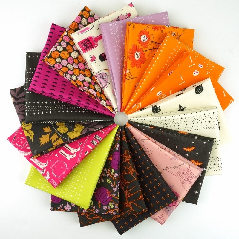 Spooky, Witchy and Sweet Fat Quarter Bundle | AGF Studio | 18 FQs