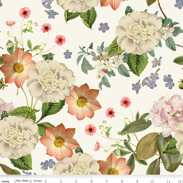 Springtime Floral - Cream