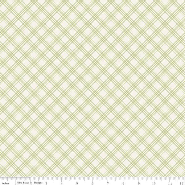 Springtime Plaid - Fern