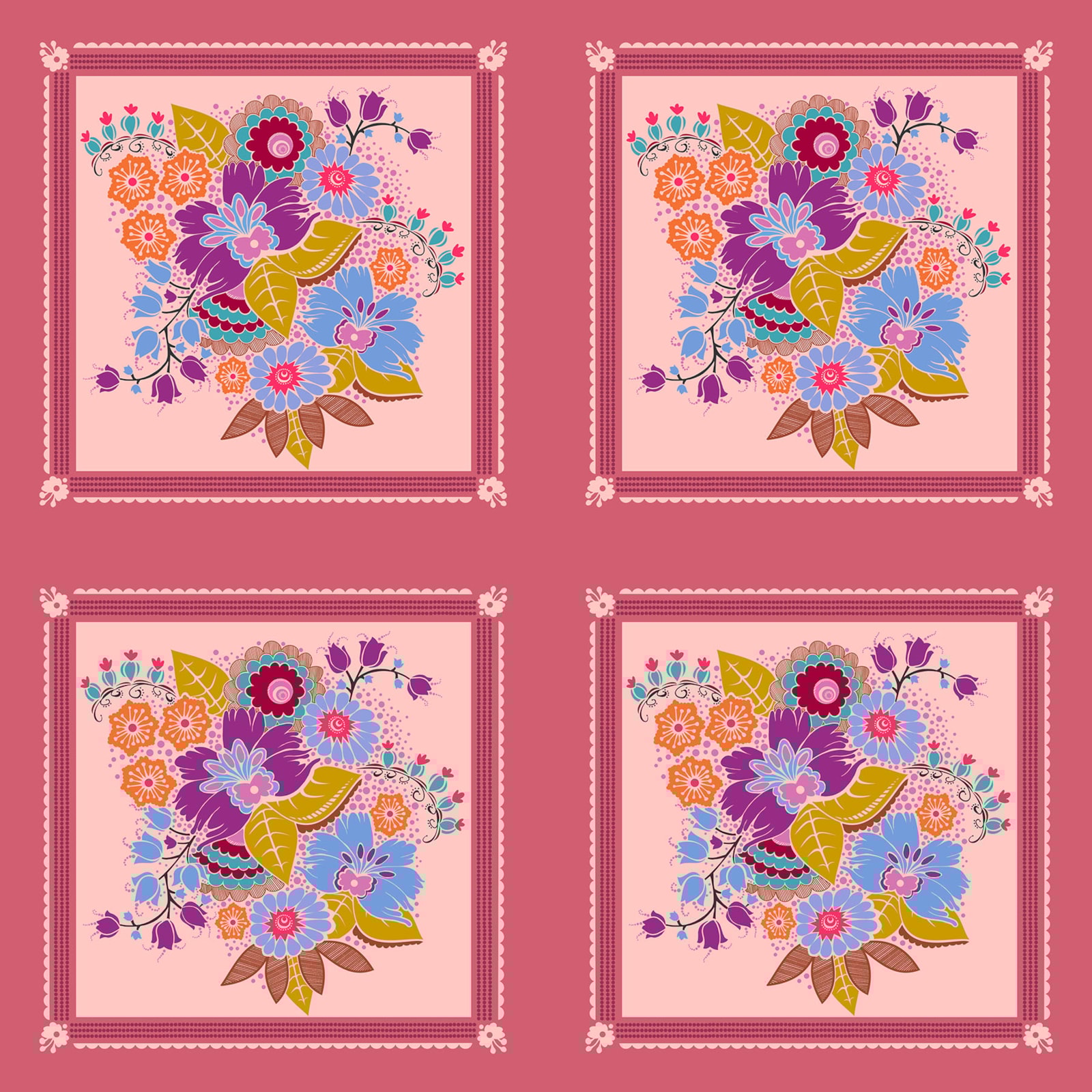 Square Dance Panel | Anna Maria Horner | 24" x WOF - Glow