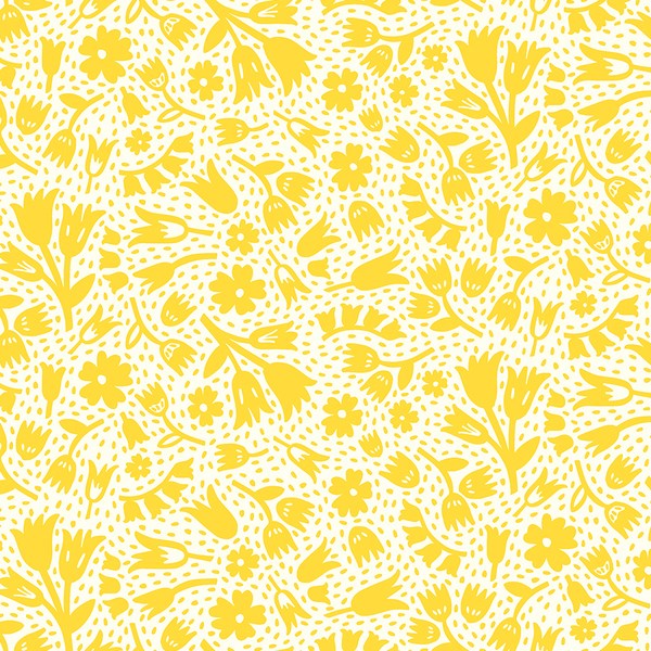 Squeeze Floral - Yellow