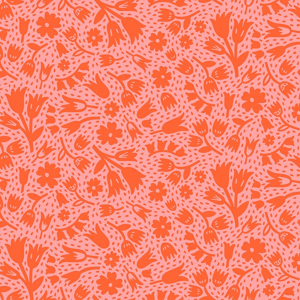 Squeeze Floral - Orange