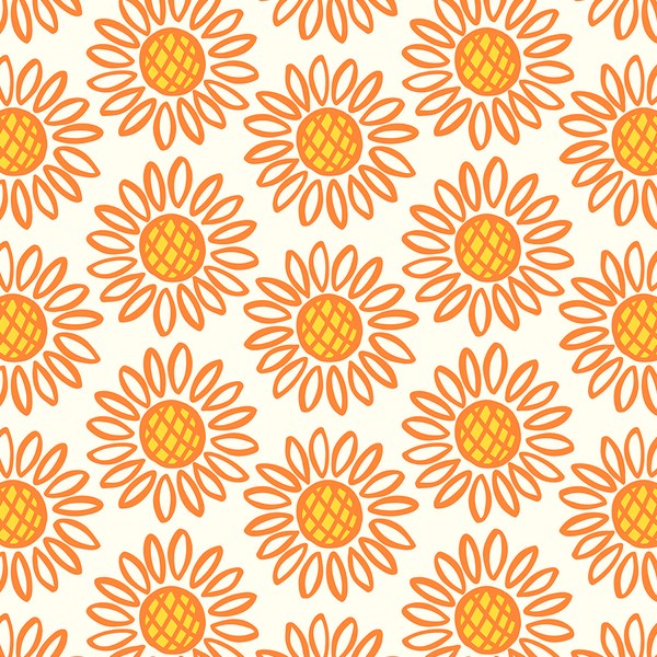 Squeeze Sunflowers - Orange