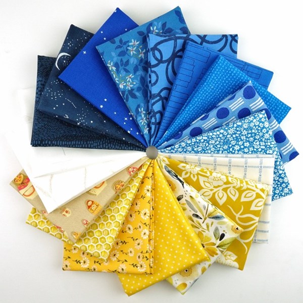 Stand for Ukraine Fat Quarter Bundle | 18 FQs