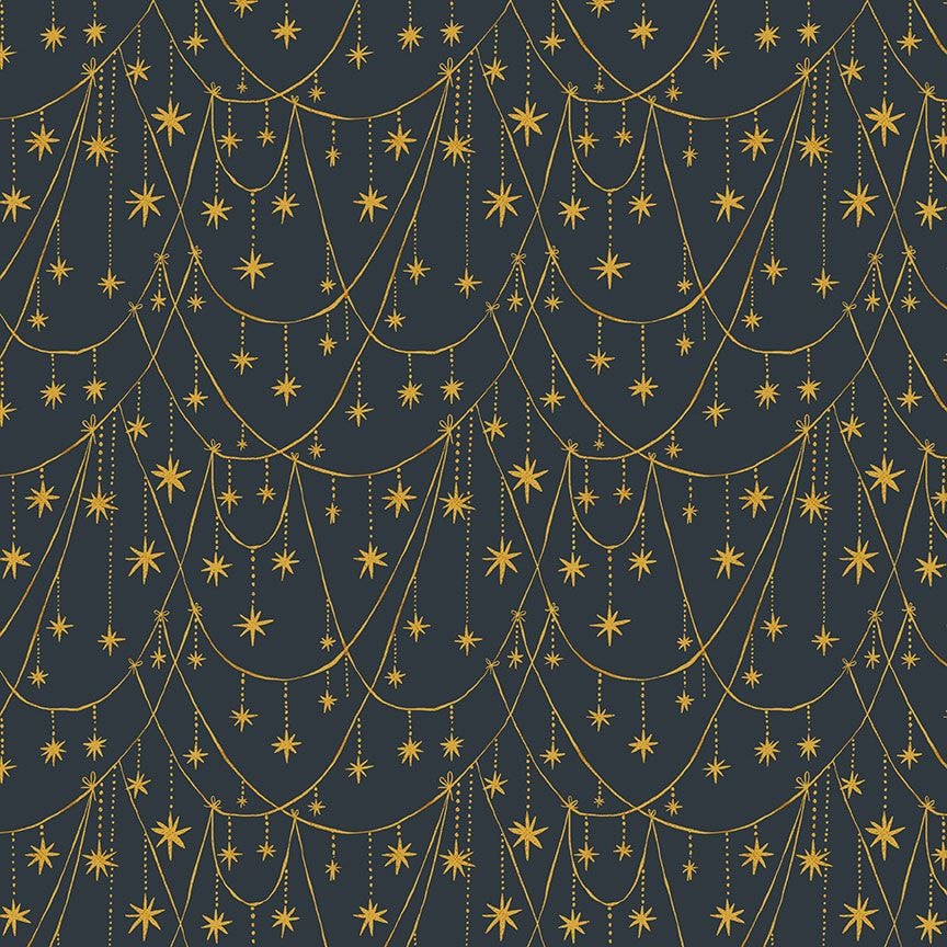 Star Garland - Slate