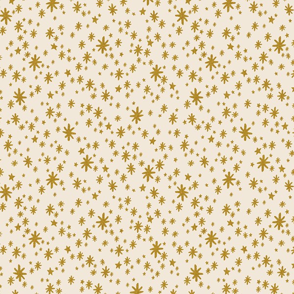 Starry Night - Cream Metallic