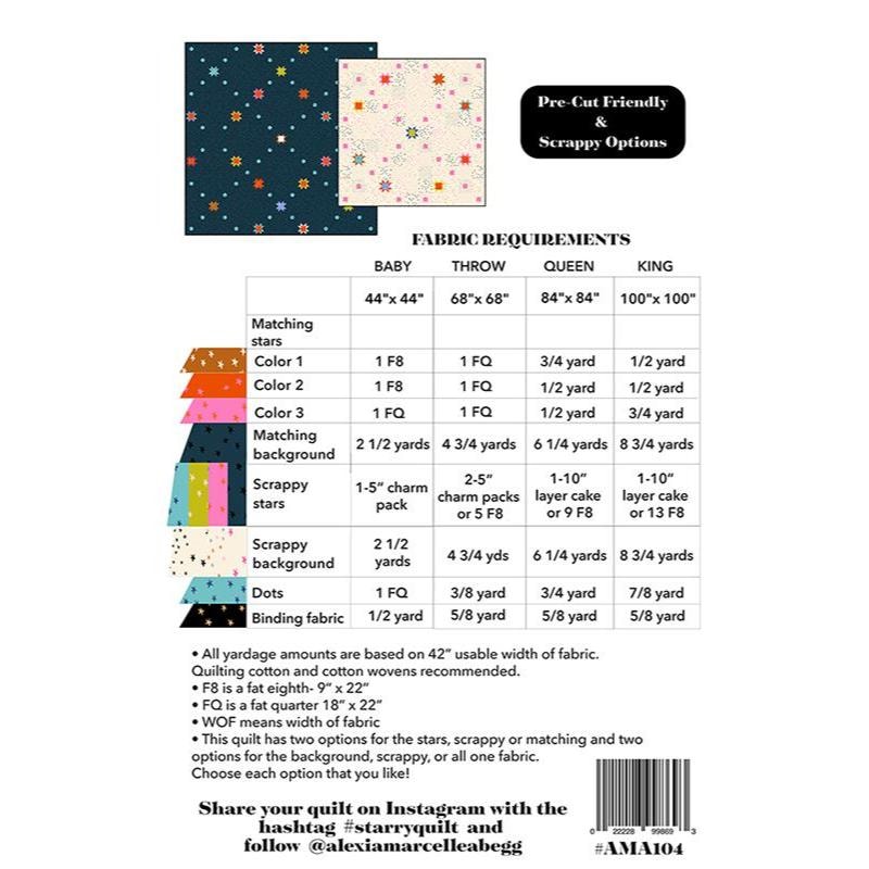 Starry Quilt Pattern | Alexia Abegg