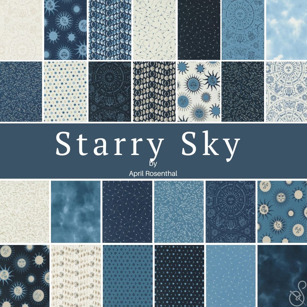 Starry Sky Charm Pack | April Rosenthal | 42 - 5" Squares