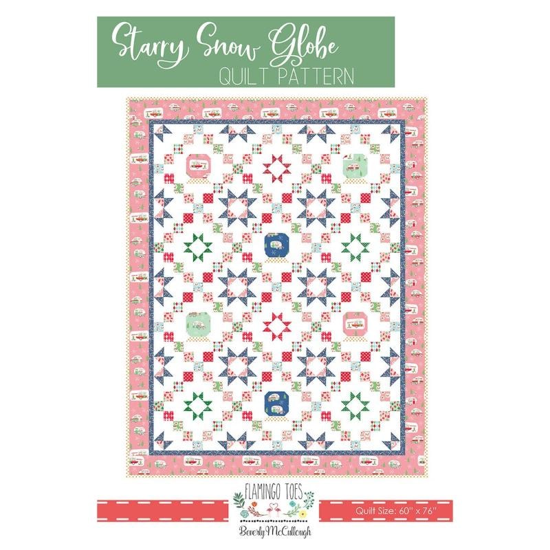 Starry Snow Globe Quilt Pattern | Beverly McCullough