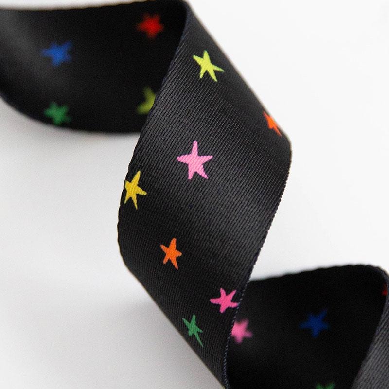Starry Webbing - 1.5" - Vivid Black