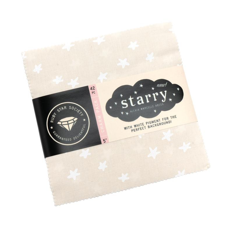 Starry White on Natural Charm Pack | Alexia Abegg | 42PCs
