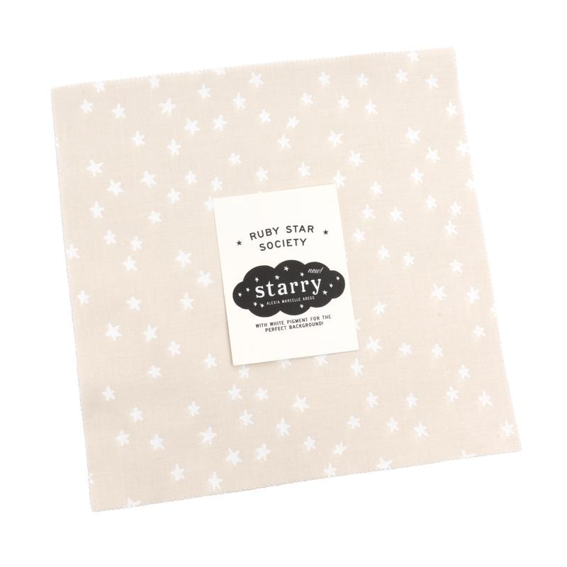 Starry White on Natural Layer Cake | Alexia Abegg | 42 PCs