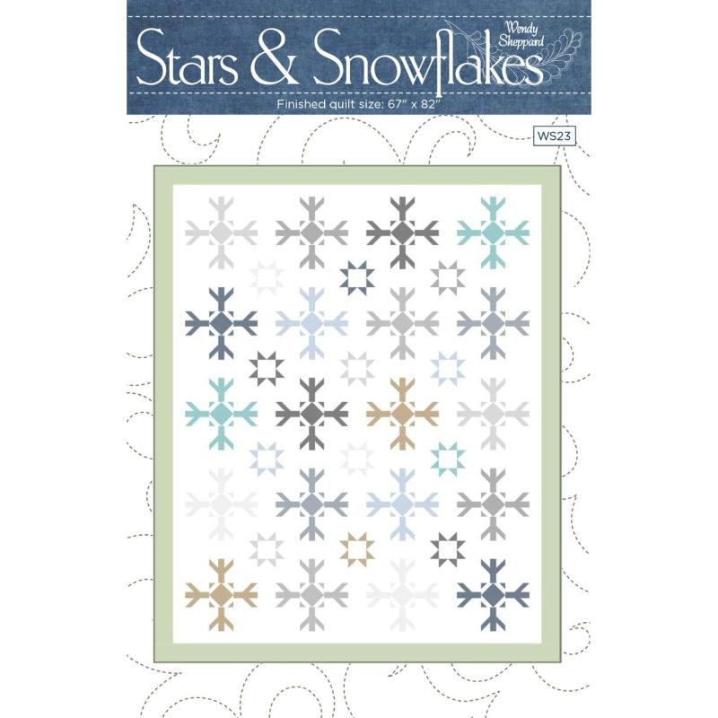 Stars & Snowflakes Quilt Pattern | Wendy Sheppard