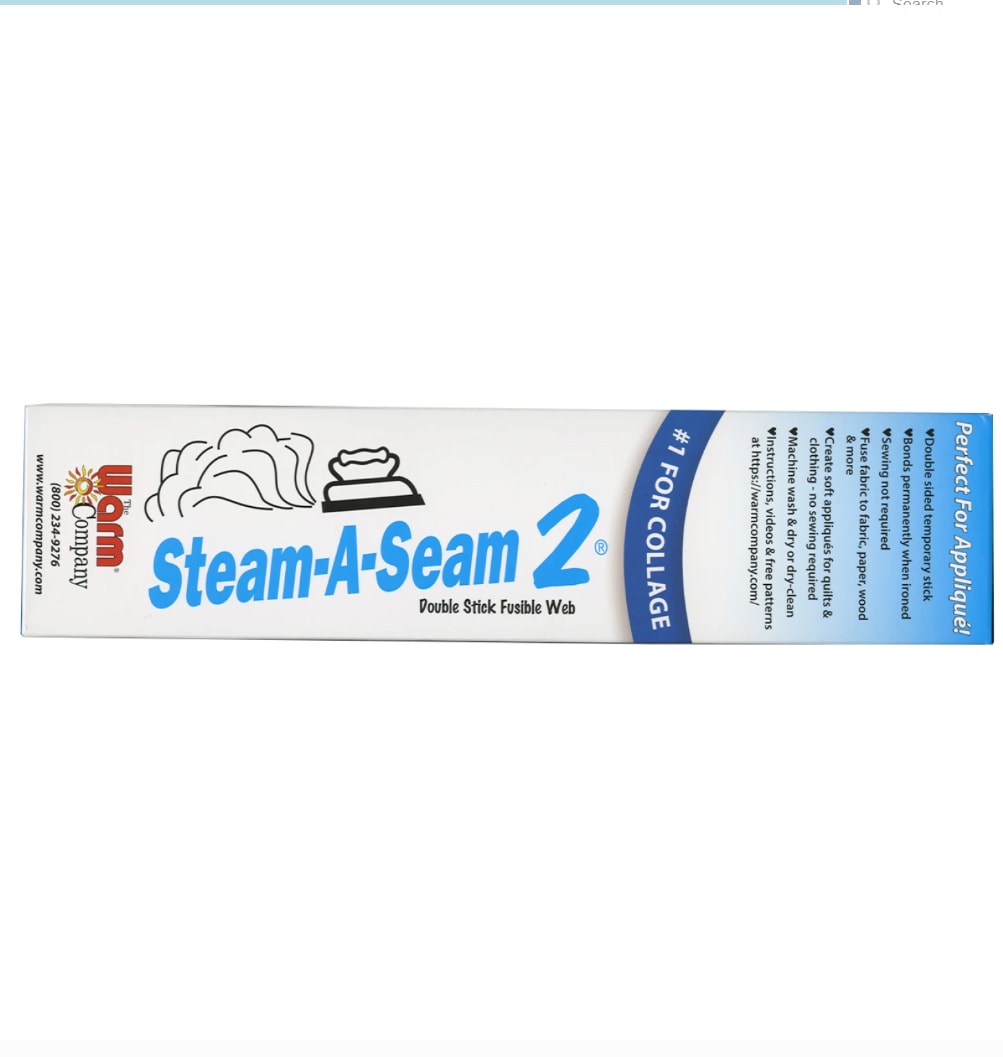 Steam-A-Seam 2 Double Stick Fusible Web - 12 IN x 3 YD
