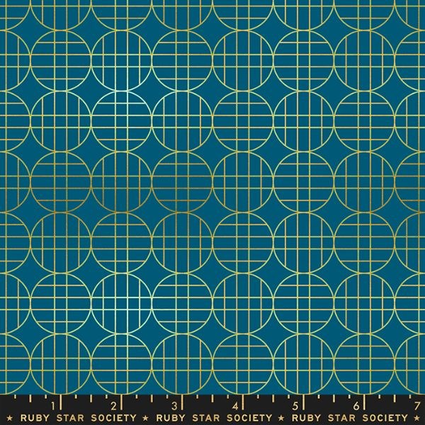 Stellar Moon Grid - Blue Raspberry