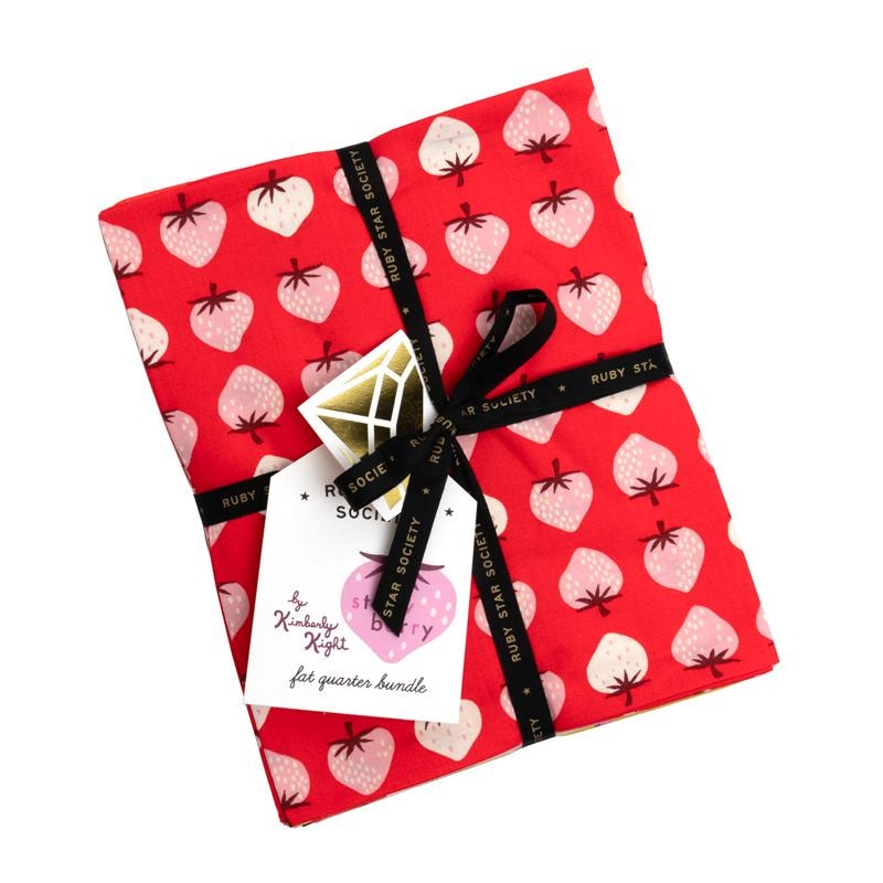 Strawberry Fat Quarter Bundle | Kim Kight | 20 FQs