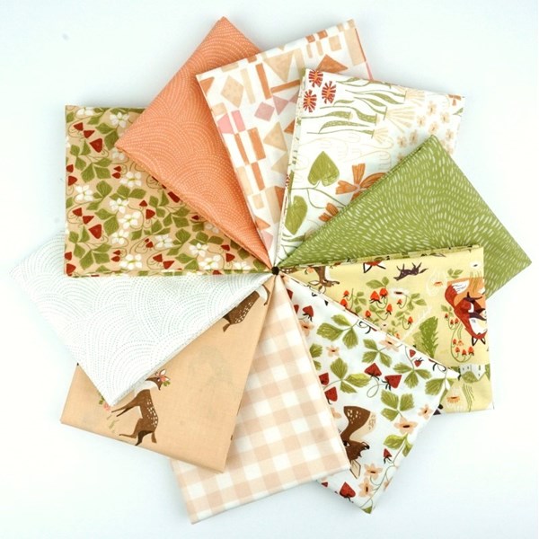 Strawberry Fields Fat Quarter Bundle Stash Fabrics