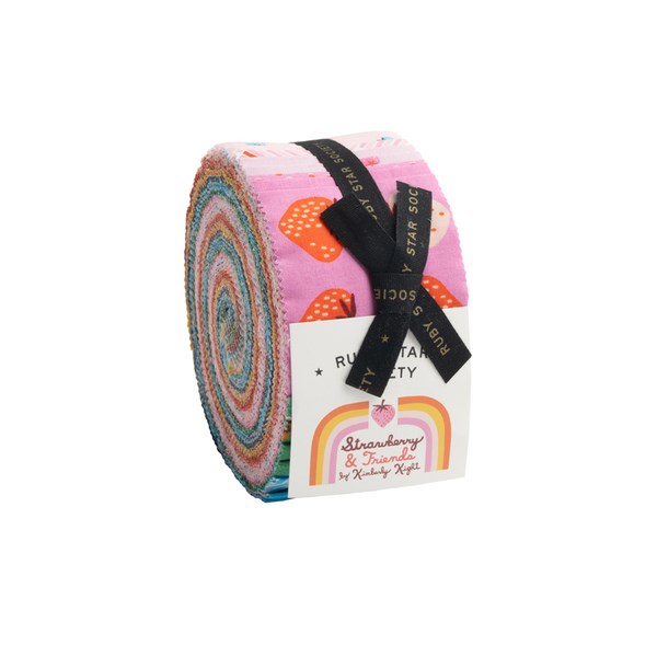 Strawberry & Friends Jelly Roll | Kimberly Kight | 40 - 2.5" Strips