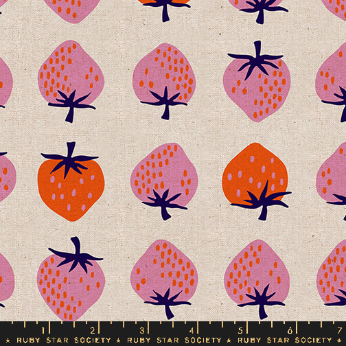 Strawberry - Natural CANVAS