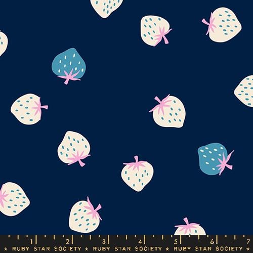 Strawberry Toss - Navy