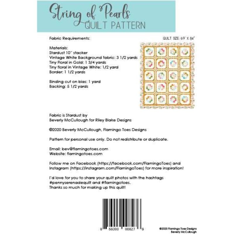 String of Pearls Quilt Pattern | Beverly McCullough