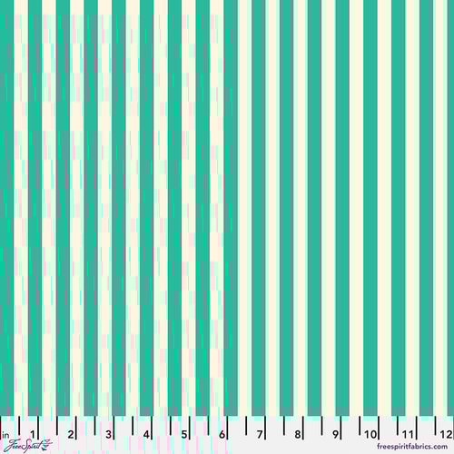 Striped Horizon - Fresh Mint