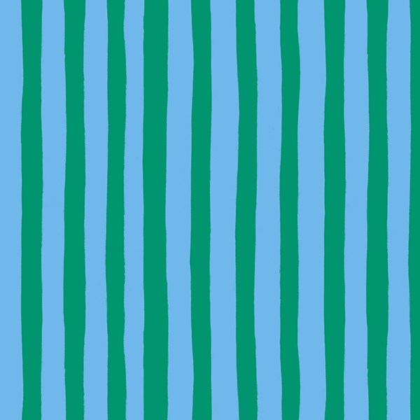 Stripes - Blue Green