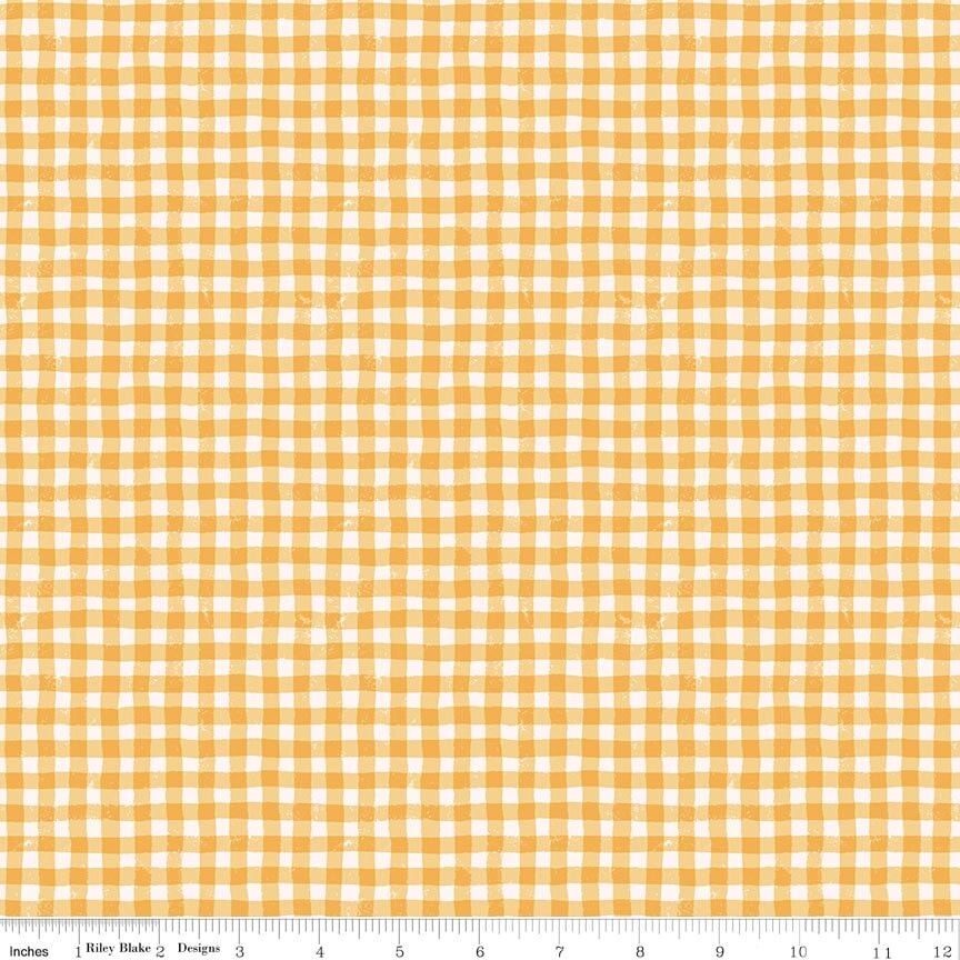 Summer Gingham - Yellow