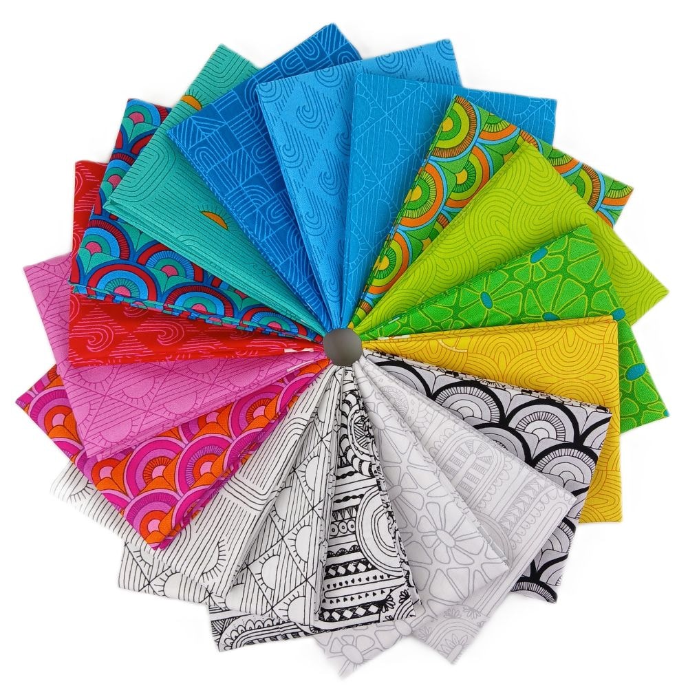 Summer Lovin' Fat Quarter Bundle | Shayla Wolf | 18 FQs