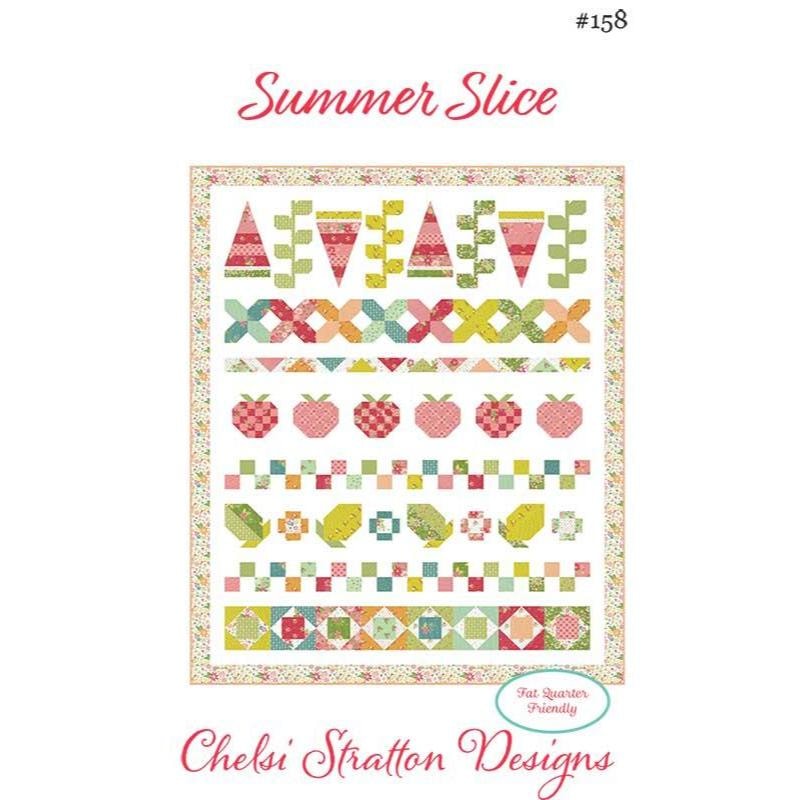 Summer Slice Quilt Pattern | Chelsi Stratton Designs