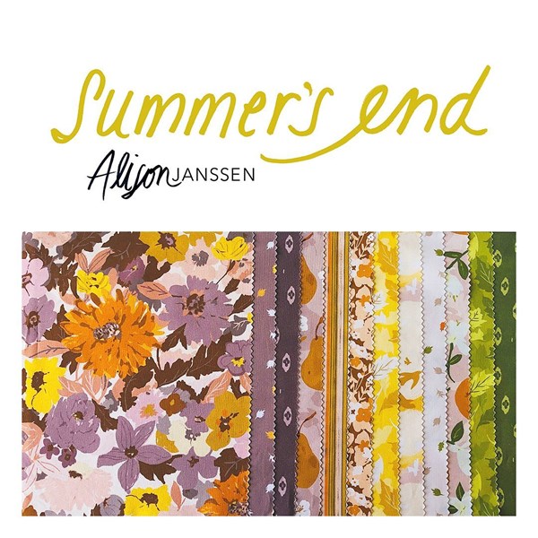Summer's End Fat Quarter Bundle | Alison Janssen | 12 FQs